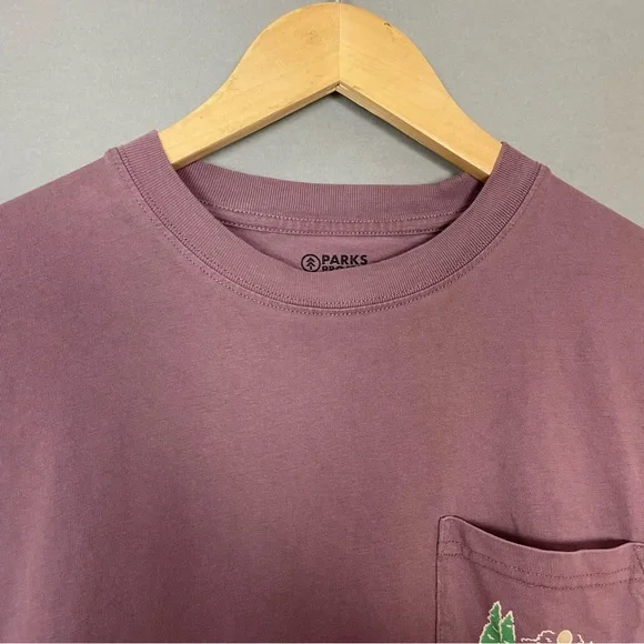 Parks Project T-Shirt National Parks Short Sleeve Size Small Unisex Purple Grape - Picture 9 of 12